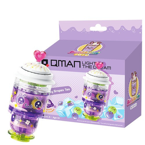 Keeppley Qman Lighten The Dream Juicy Grapes Tea Build & Fun