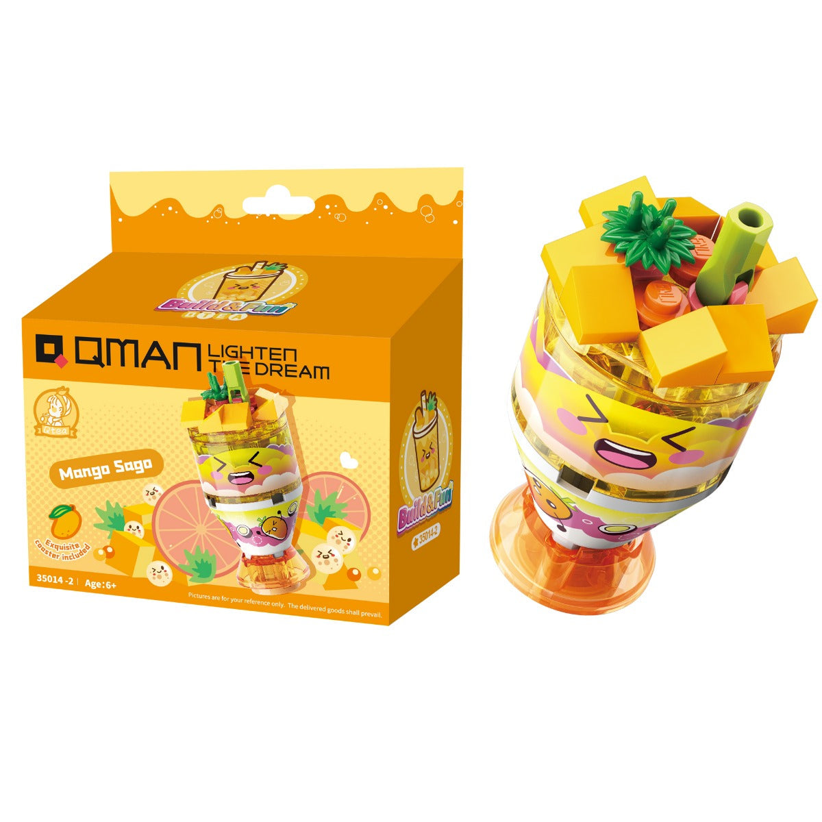 Keeppley Qman Lighten The Dream Mango Saga Build & Fun