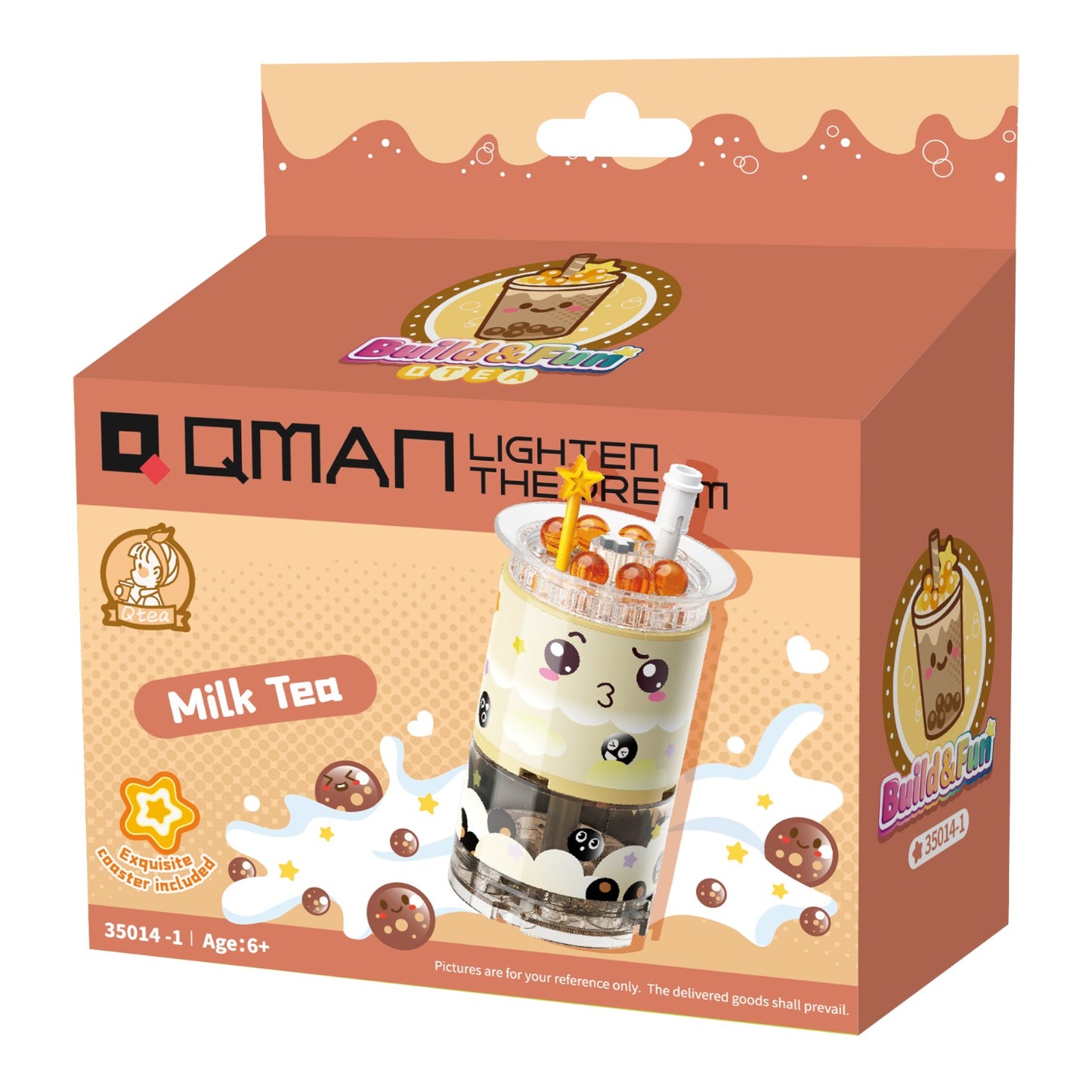Keeppley Qman Lighten The Dream Milk Tea Build & Fun