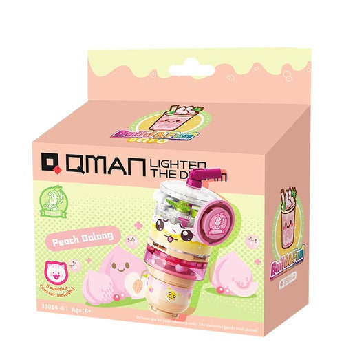 Keeppley Qman Lighten The Dream Peach Oolong Tea Build & Fun