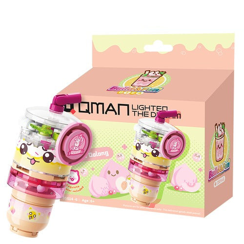 Keeppley Qman Lighten The Dream Peach Oolong Tea Build & Fun