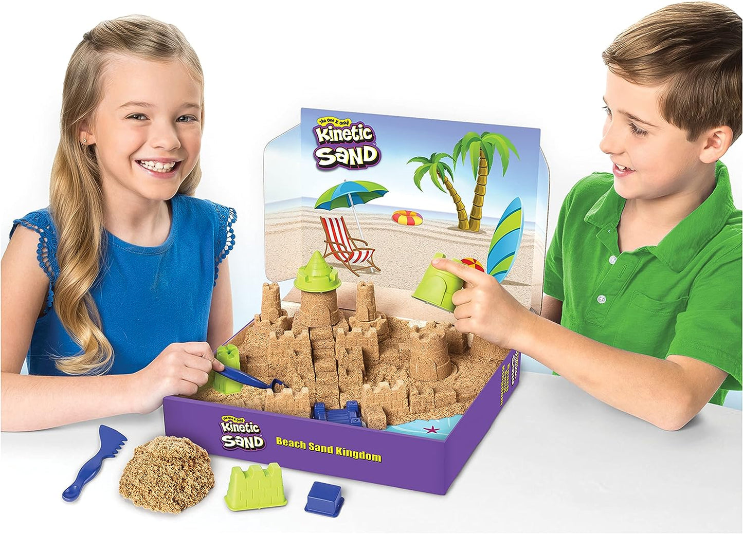 Kinetic Sand Beach Sand Kingdom Playset