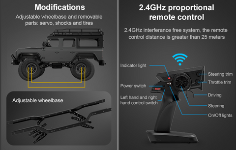 Remote control land rover shop defender for sale