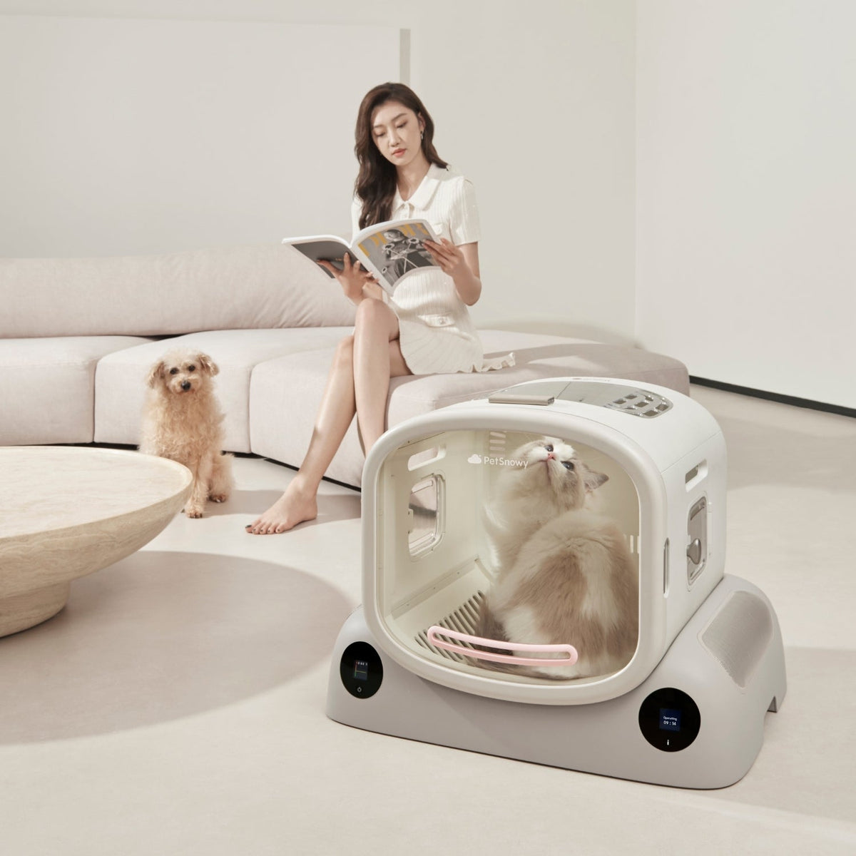 PetSnowy SMILE Automatic Pet Dryer Box