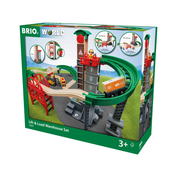 Brio Lift & Load Warehouse Set Brio