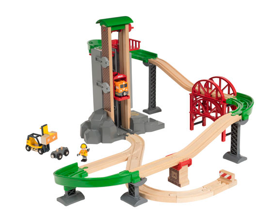 Brio Lift & Load Warehouse Set Brio