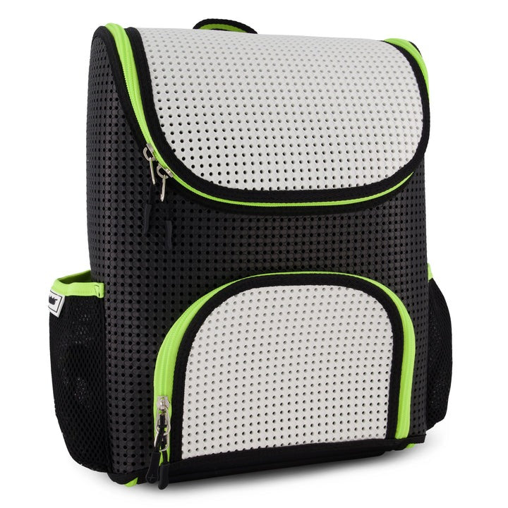 Light + Nine Student Backpack Neon Lime Light + Nine