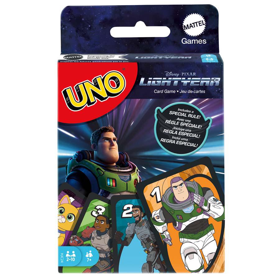 Uno Lightyear Mattel Games