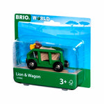 Brio Lion And Wagon Brio
