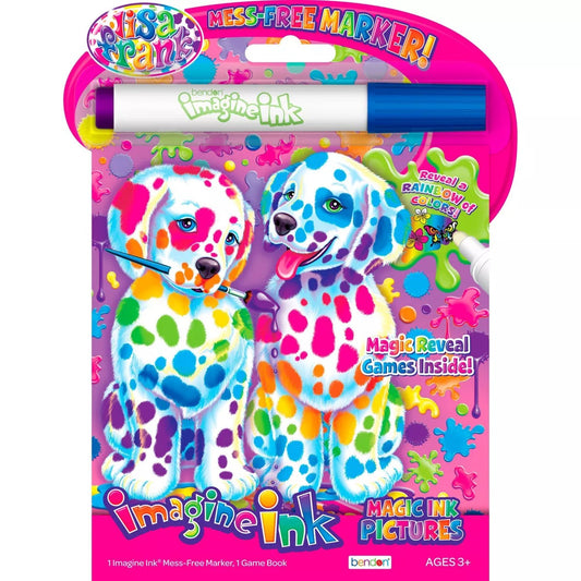 Lisa Frank Imagine Ink Magic Ink Pictures Book