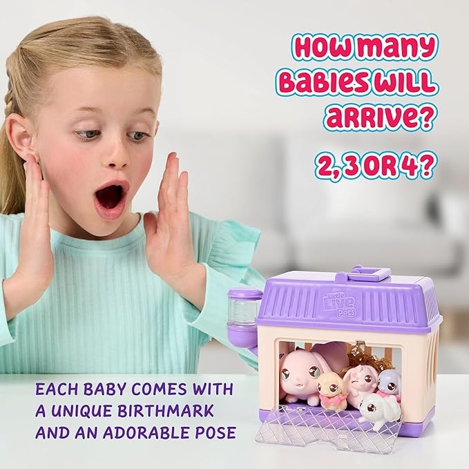 Little Live Pets Mama Surprise Series 4 Mini Playset - Bunny