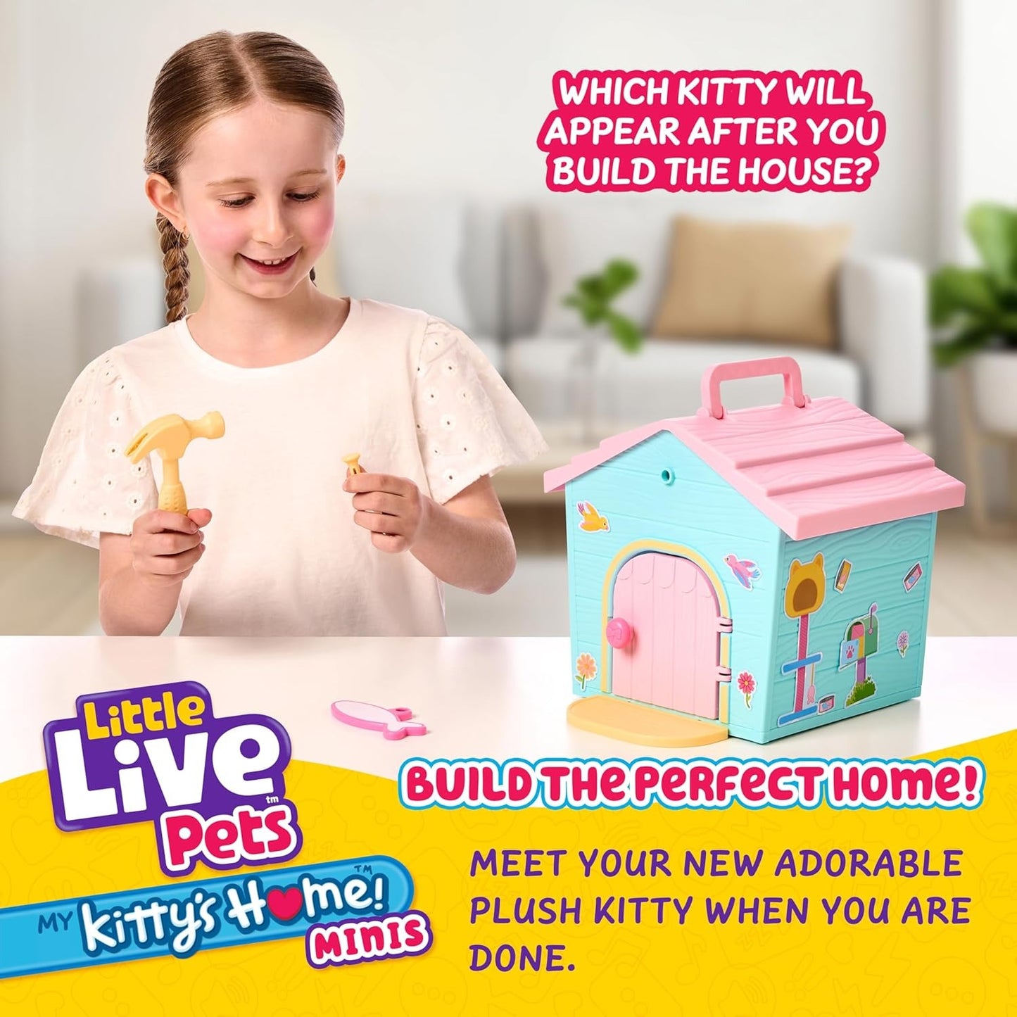 Little Live Pets My Kitty's Home Mini Playset