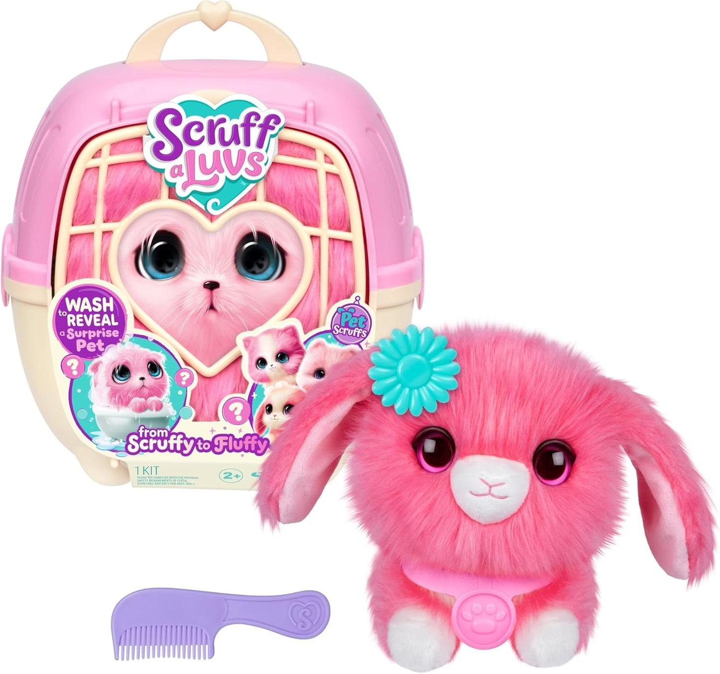 Little Live Scruff-A-Luvs Pet Single Pink