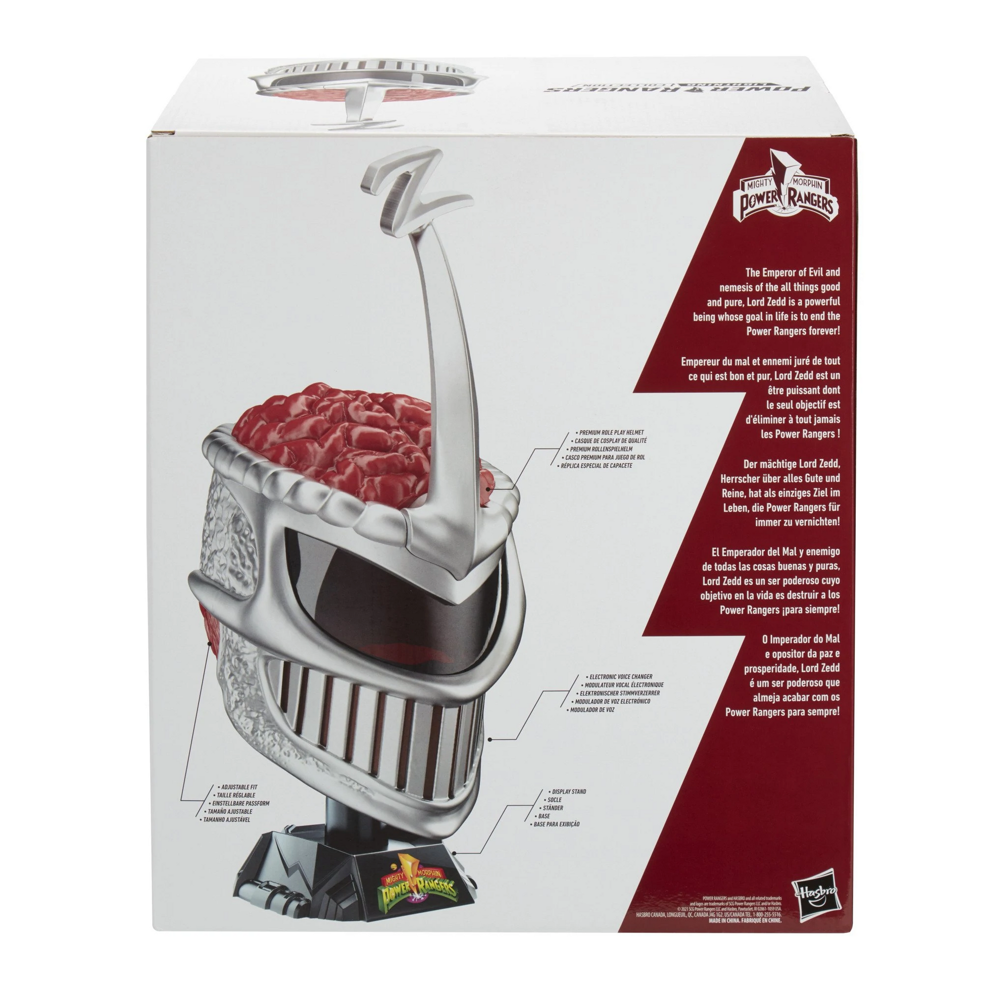 Power Rangers Lightning Collection Lord Zedd Helmet