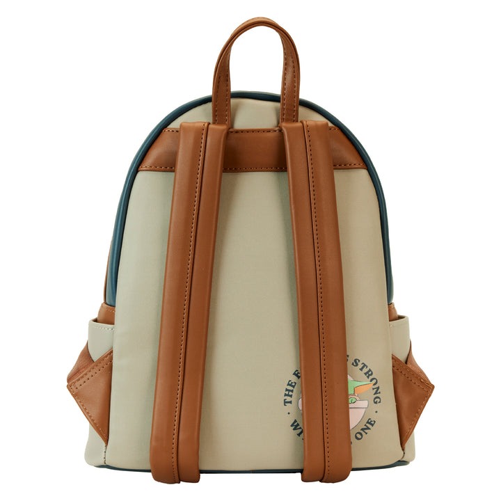 Loungefly Mandalorian Ahsoka Holding Grogu Mini Backpack
