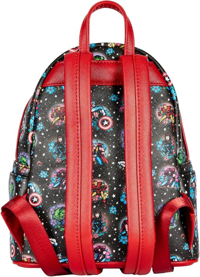Loungefly Marvel Avengers Tattoo Mini Backpack