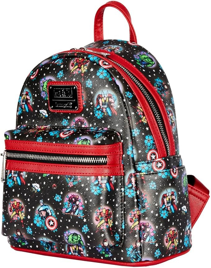 Loungefly Marvel Avengers Tattoo Mini Backpack