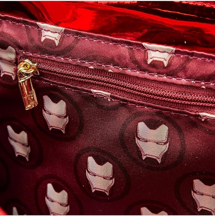 Loungefly Marvel Iron Man 15th Anniversary Cosplay Crossbody Bag