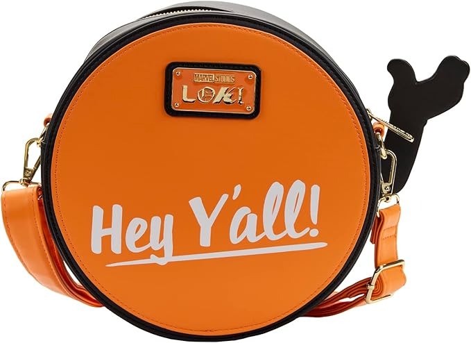 Loungefly Marvel Loki TVA Miss Minutes Cross Body Bag