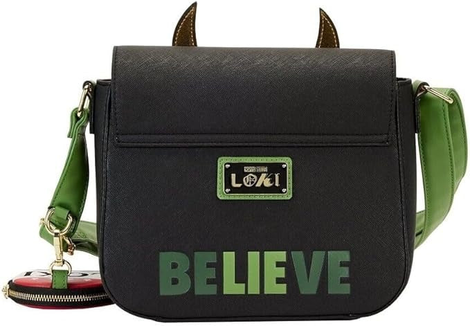 Loungefly Marvel Loki for President Crossbody Bag