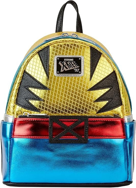 Loungefly Marvel Shine Wolverine Cosplay Mini Backpack