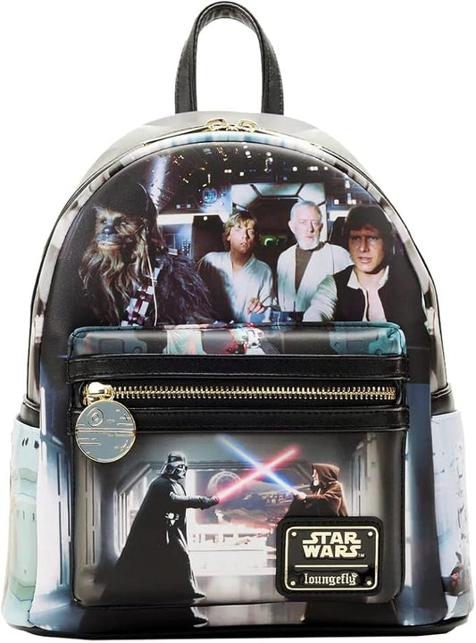 Loungefly Star Wars A New Hope Final Frames Mini Backpack