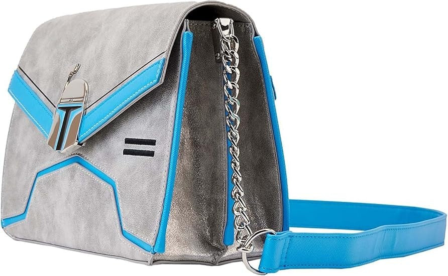 Loungefly Star Wars Jango Fett Chain Strap Crossbody Bag