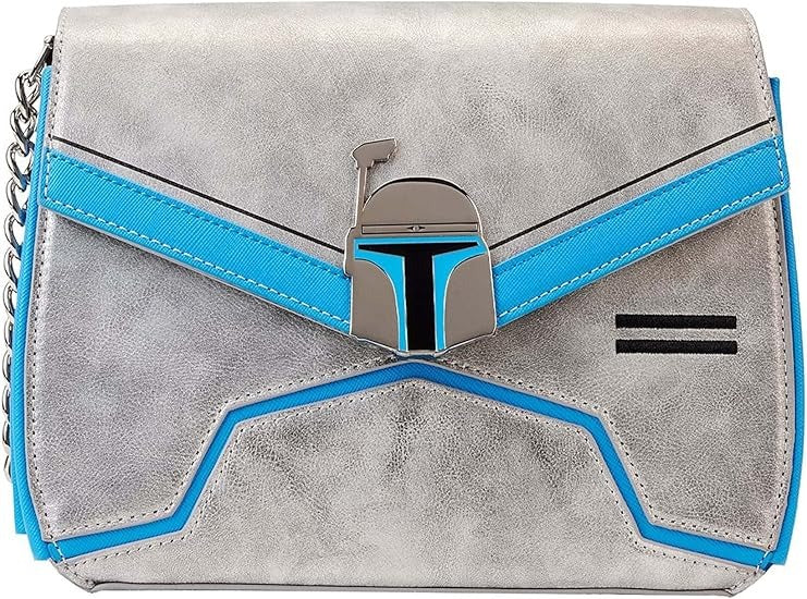 Loungefly Star Wars Jango Fett Chain Strap Crossbody Bag