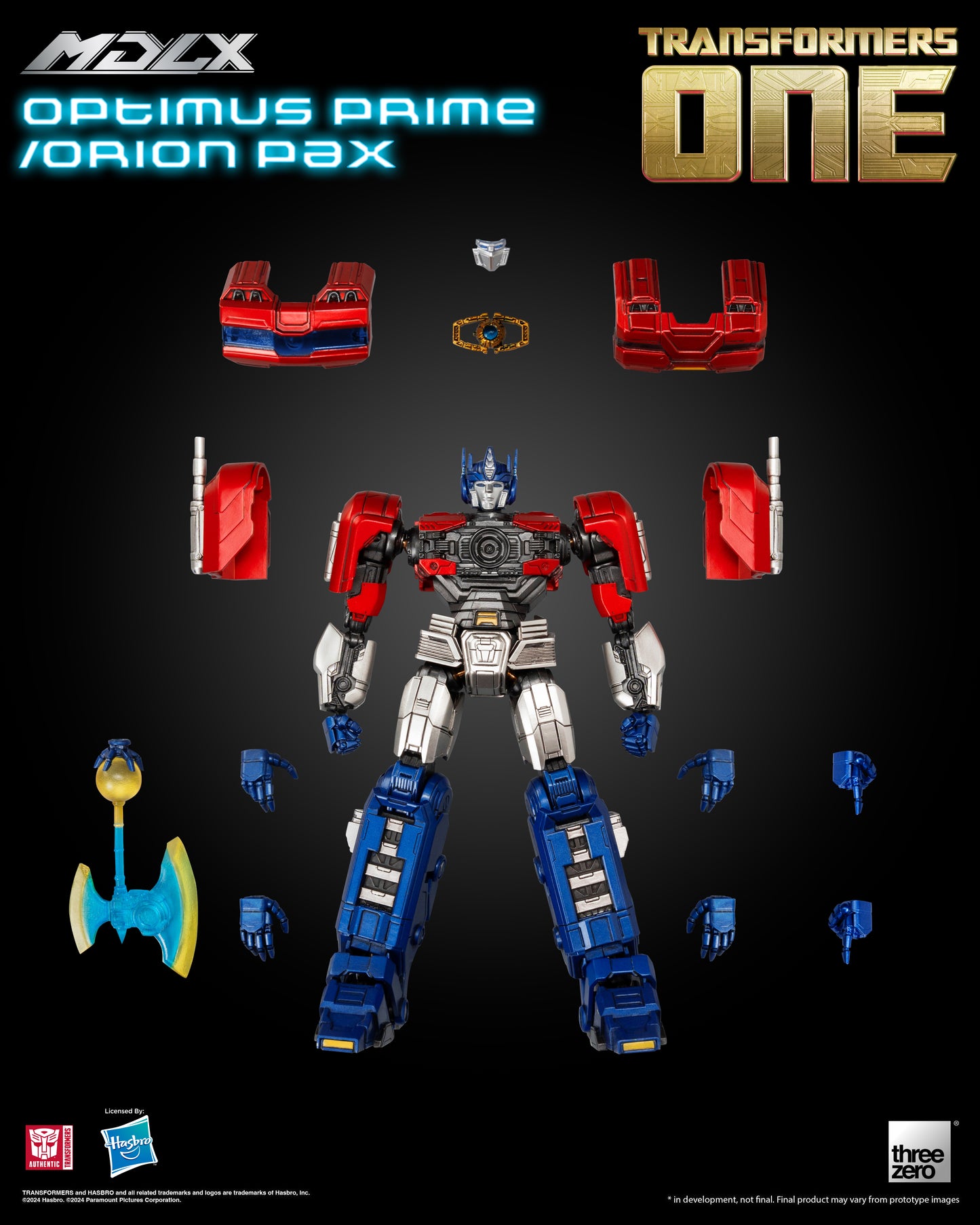 Pre-Order Threezero - Transformers One - MDLX Optimus Prime/Orion Pax