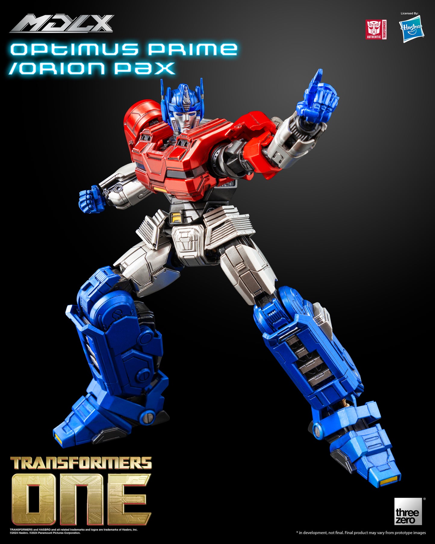 Pre-Order Threezero - Transformers One - MDLX Optimus Prime/Orion Pax