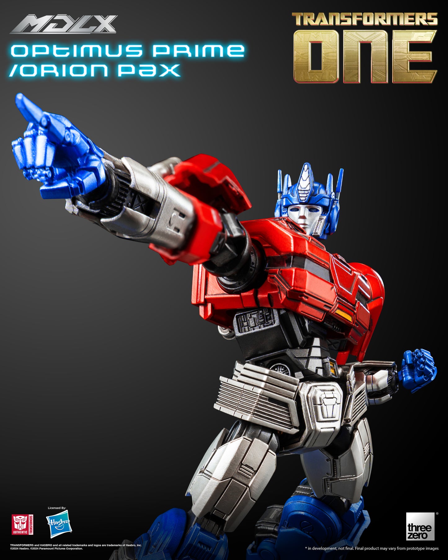 Pre-Order Threezero - Transformers One - MDLX Optimus Prime/Orion Pax