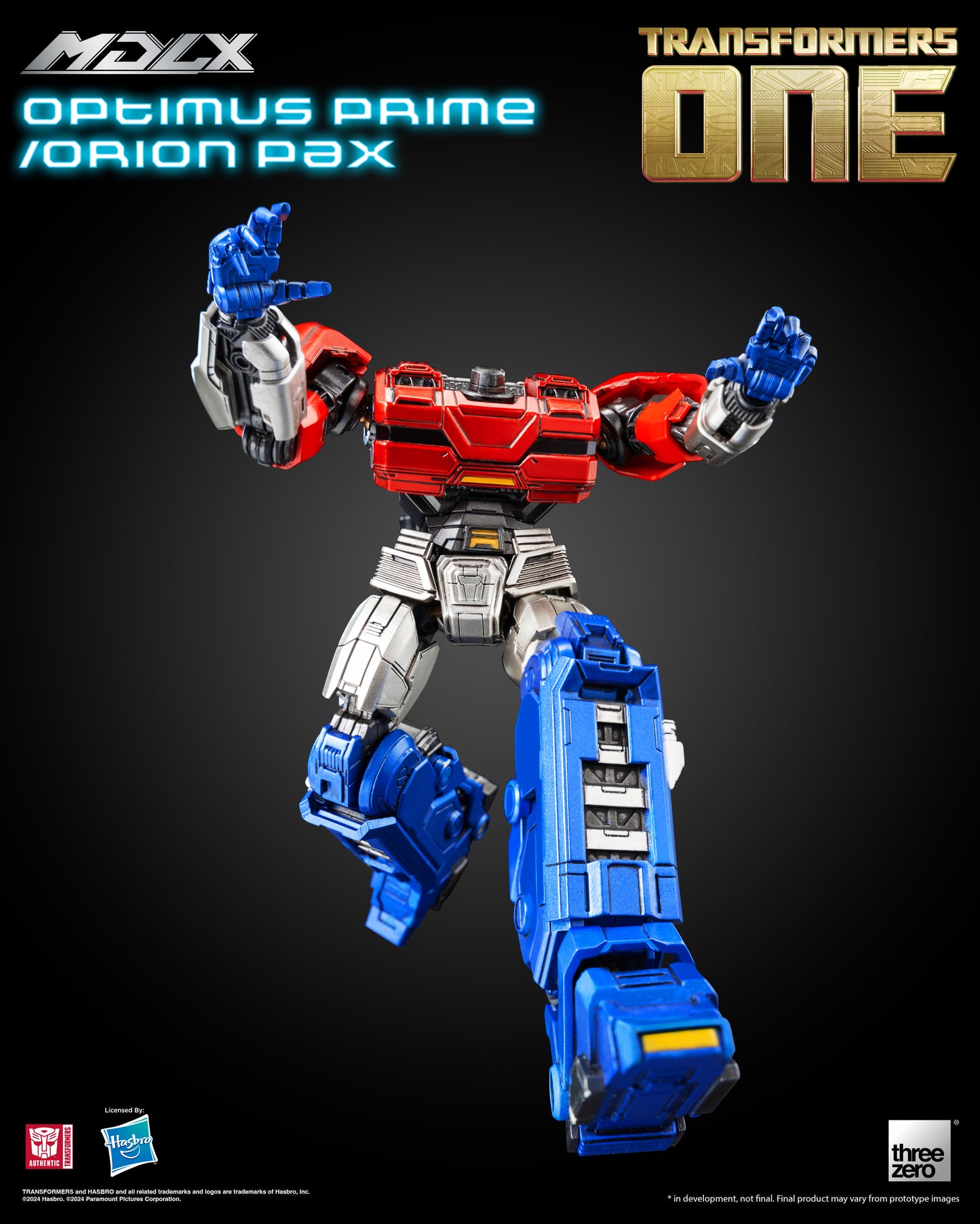 Pre-Order Threezero - Transformers One - MDLX Optimus Prime/Orion Pax