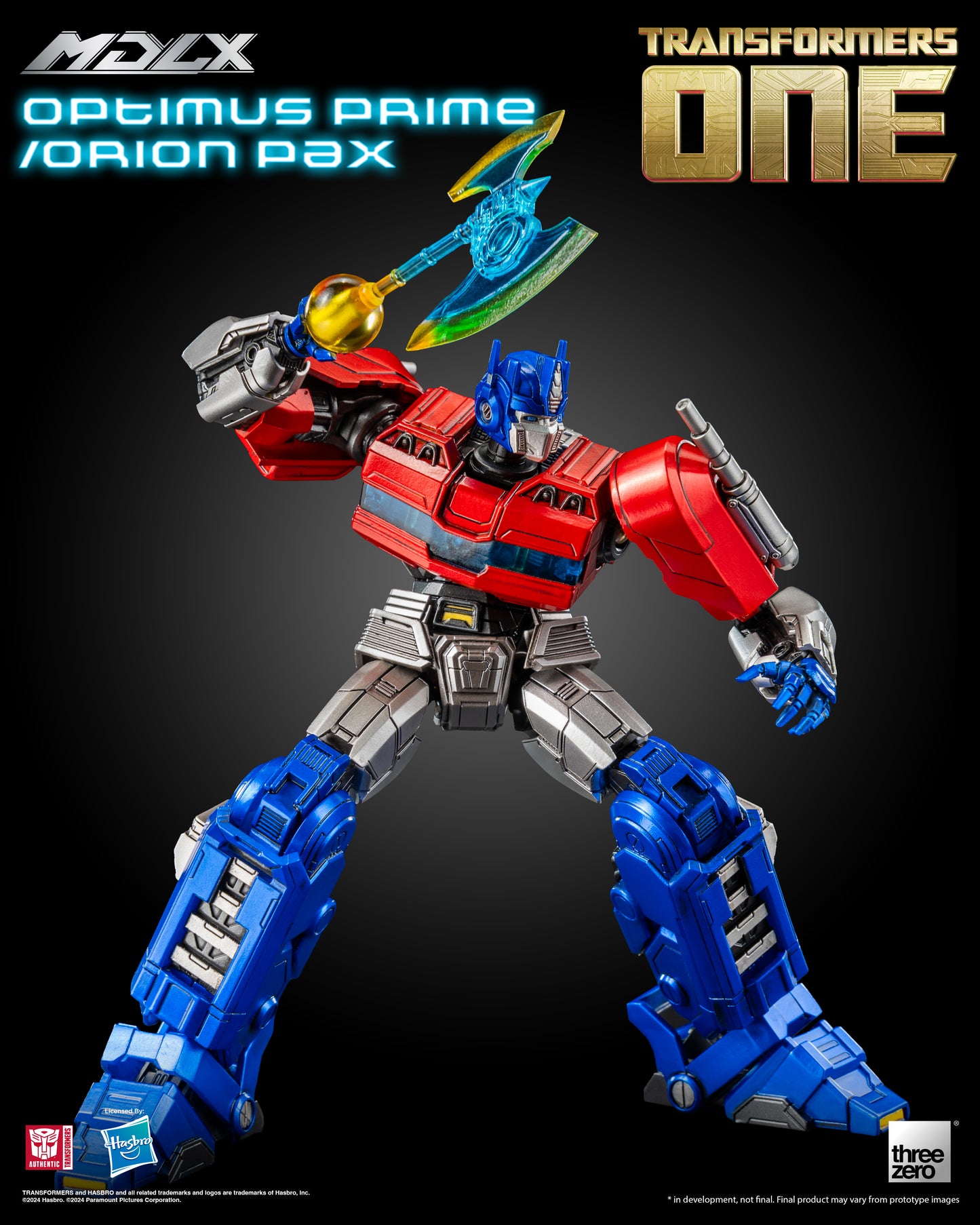 Pre-Order Threezero - Transformers One - MDLX Optimus Prime/Orion Pax