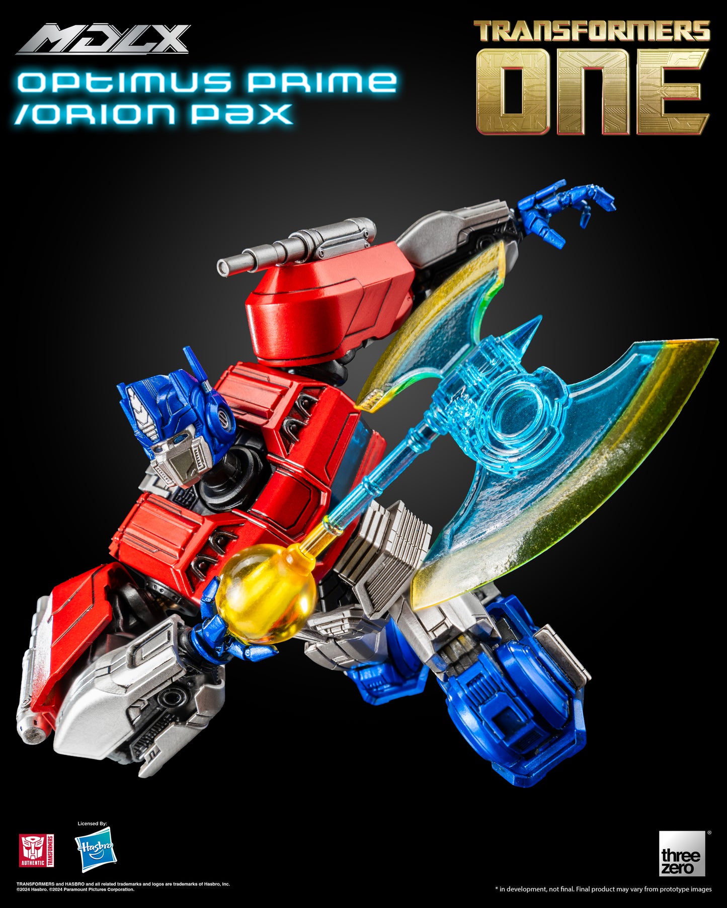 Pre-Order Threezero - Transformers One - MDLX Optimus Prime/Orion Pax