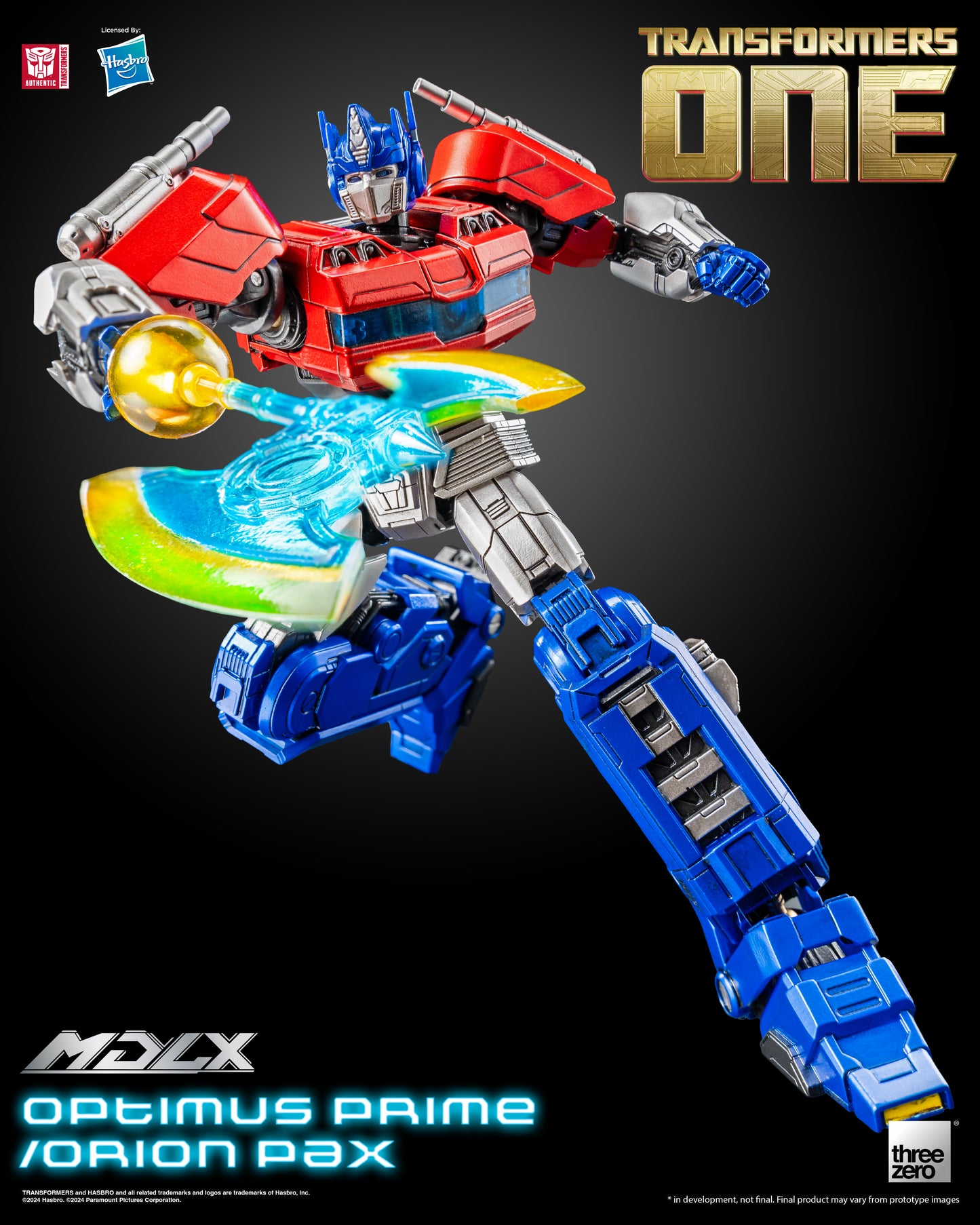 Pre-Order Threezero - Transformers One - MDLX Optimus Prime/Orion Pax