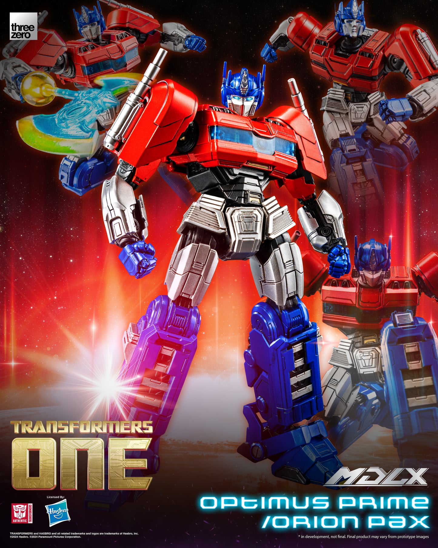 Pre-Order Threezero - Transformers One - MDLX Optimus Prime/Orion Pax