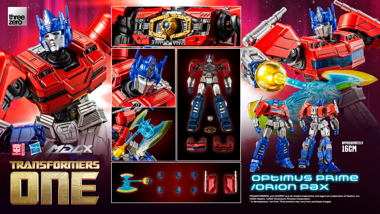 Pre-Order Threezero - Transformers One - MDLX Optimus Prime/Orion Pax