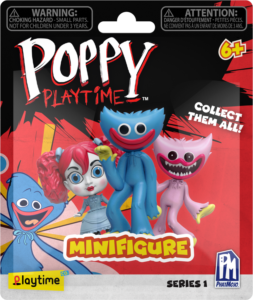 Poppy Playtime Mini figure Set Bunzo Bunny PhatMojo Play time Co