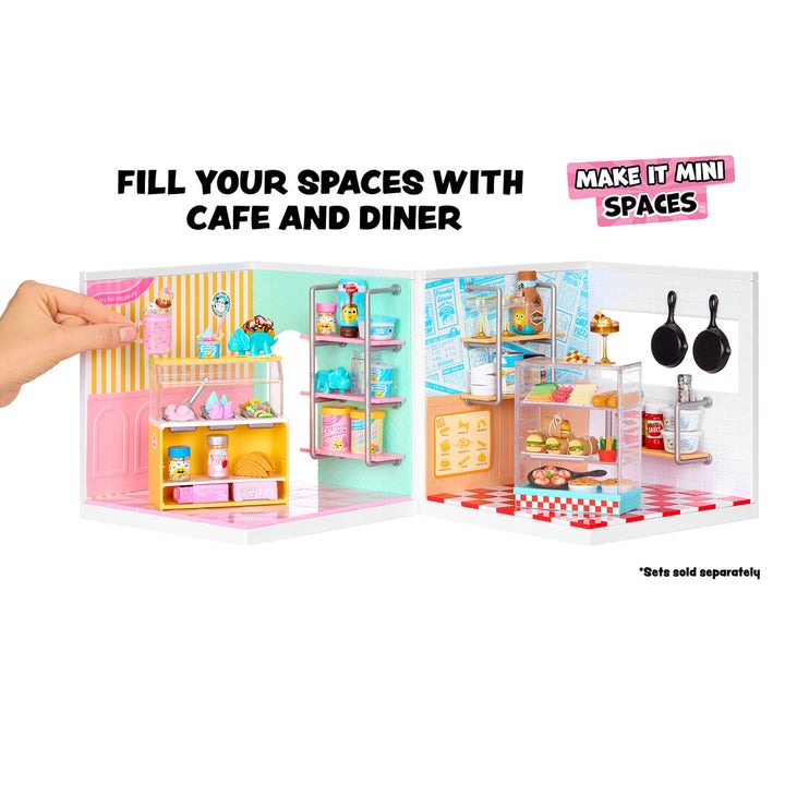 MGA の Miniverse Make It Mini Food Diner シリーズ 2B ミニ コレクタブル