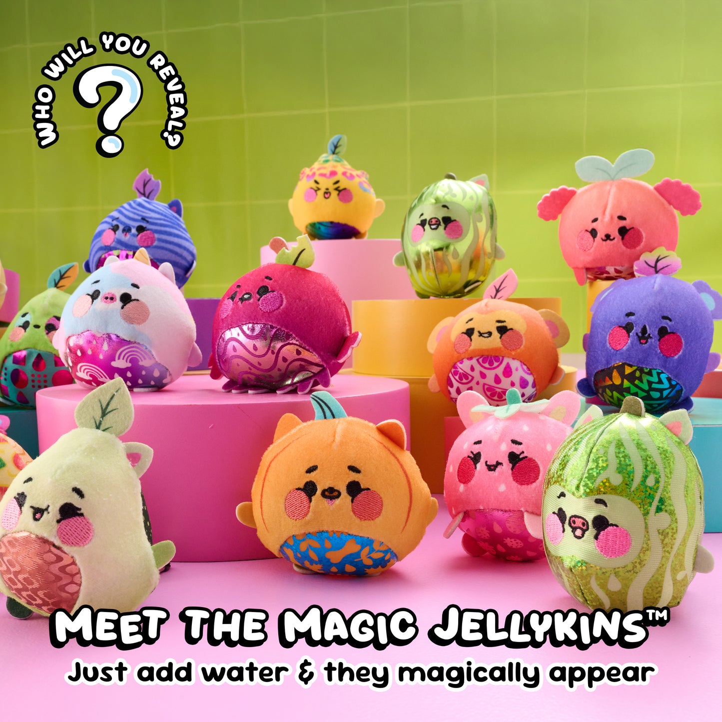 Magic Jellykins Surprise Plush Jar - Assorted