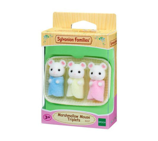 Sylvanian Families Marshmallow Mouse Triplets - Free Gift