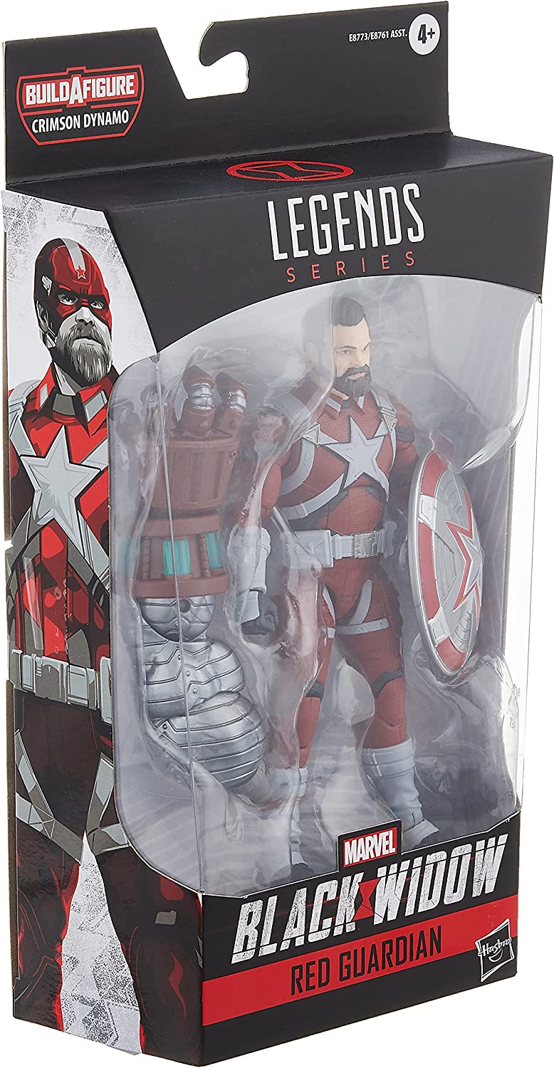 Marvel Black Widow Legends Series 6-Inch Collectible Red Guardian Action Figure - Premium Design