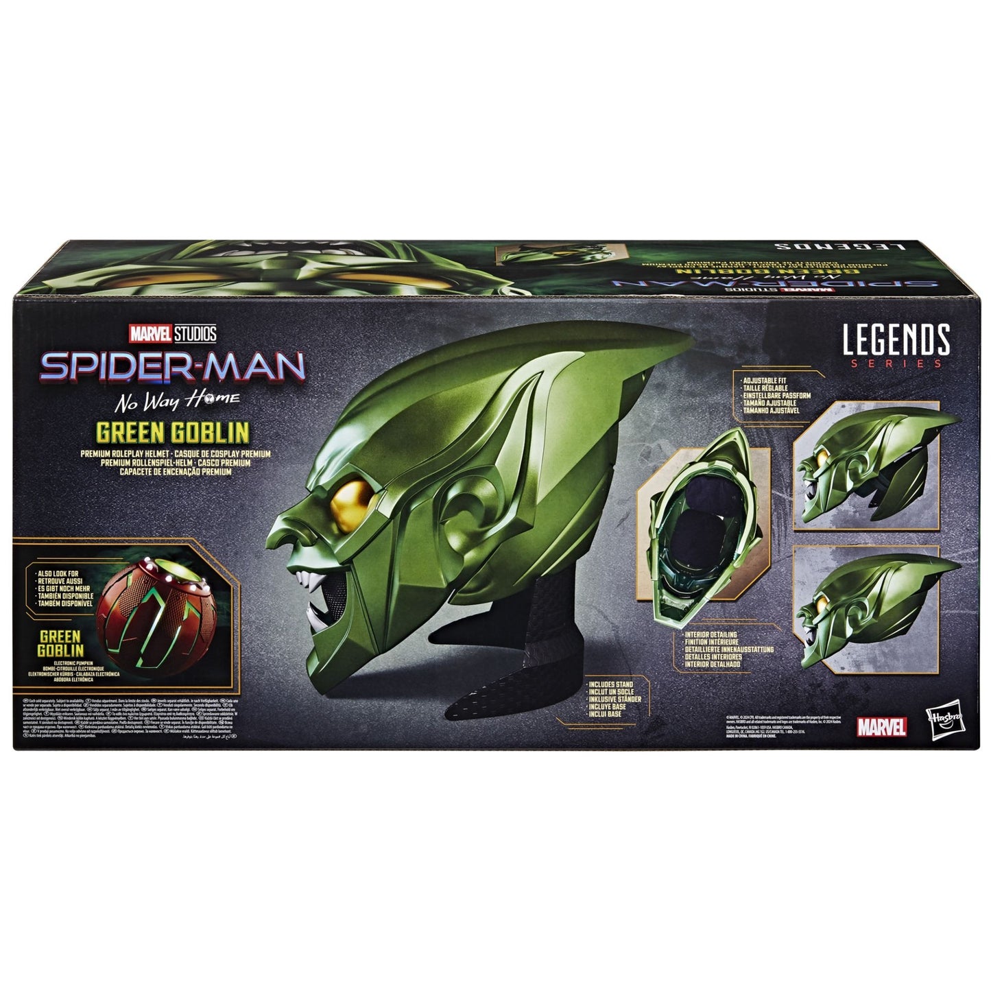 Marvel Legends Series: Green Goblin Roleplay Helmet (Spider-Man: No Way Home)