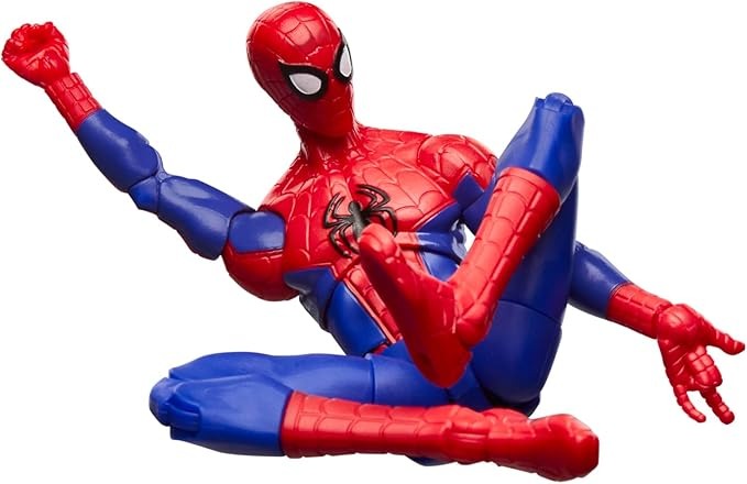 Marvel Legends Series Peter Parker, Spider-Man: Into The Spider-Verse Collectible 6 Inch Action Figure