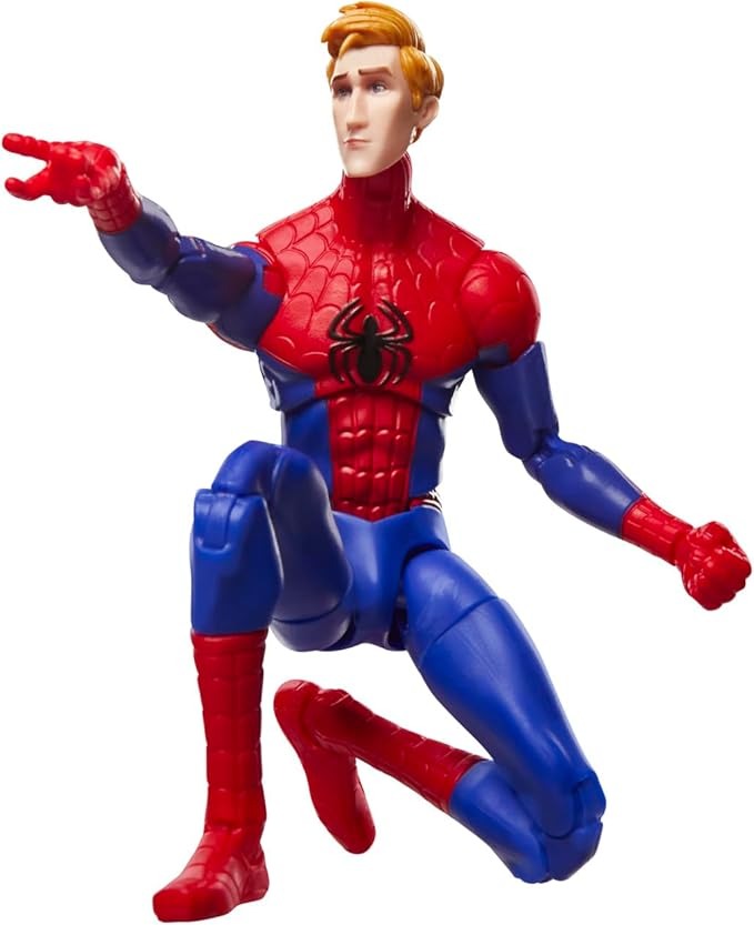 Marvel Legends Series Peter Parker, Spider-Man: Into The Spider-Verse Collectible 6 Inch Action Figure