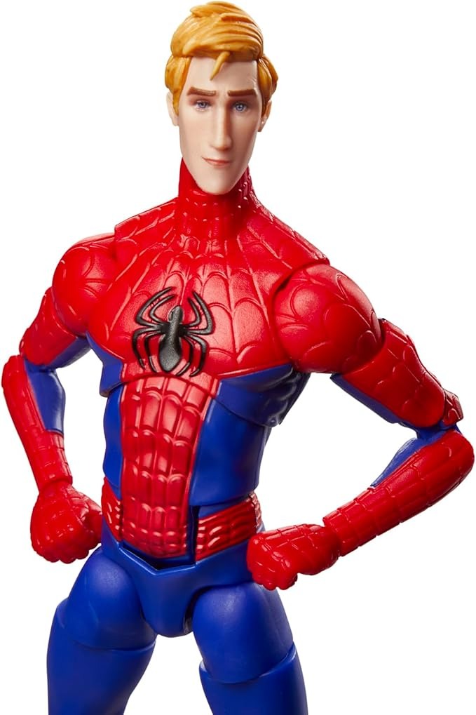 Marvel Legends Series Peter Parker, Spider-Man: Into The Spider-Verse Collectible 6 Inch Action Figure
