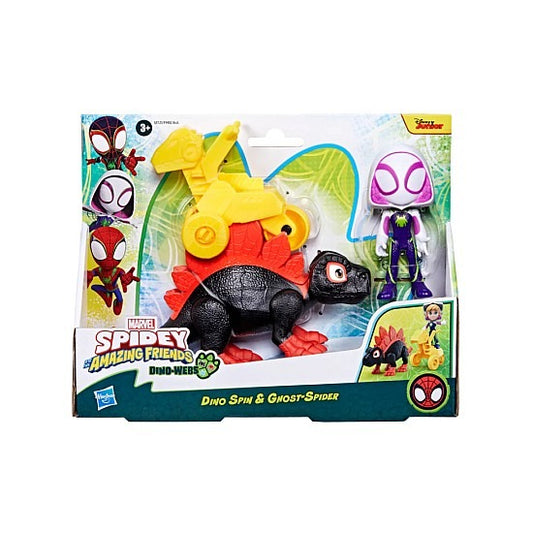 Marvel SAF L Dino Hero Dino Spin & Ghost-Spider