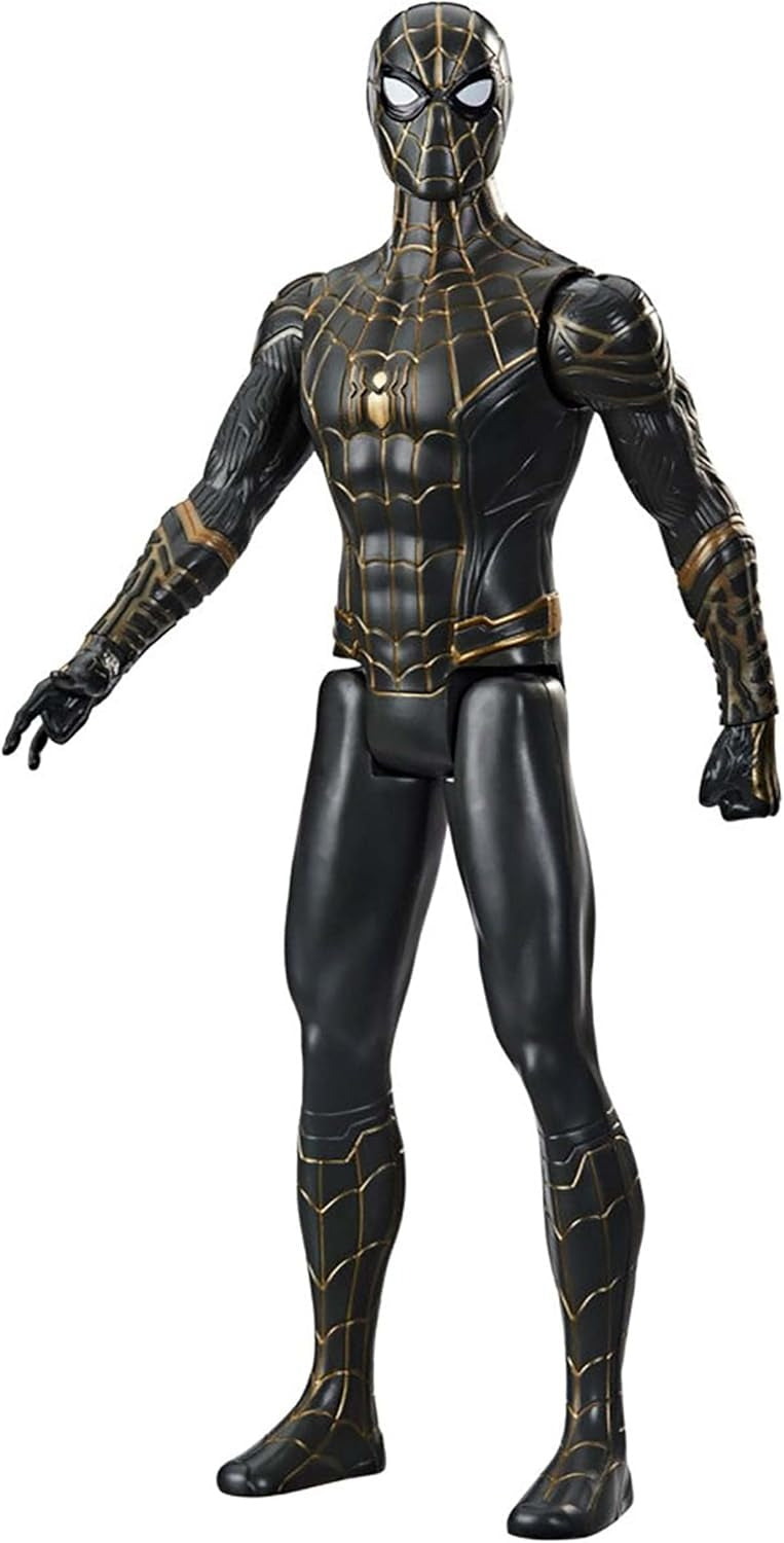 Marvel Spider-Man 3 Movie Titan Hero Series Black & Gold Suit Spider-Man Action Figure