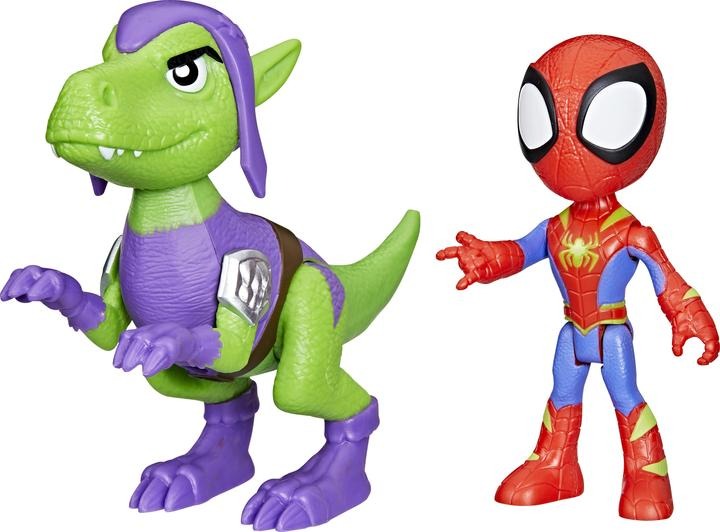 Marvel SAF Hero Dino Webs - Spidey & Goblin Raptor