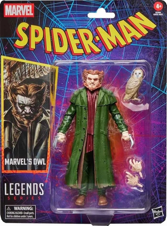 Hasbro Marvel Legends Spider Man Retro Marvel's Owl (U.P. $41.90)